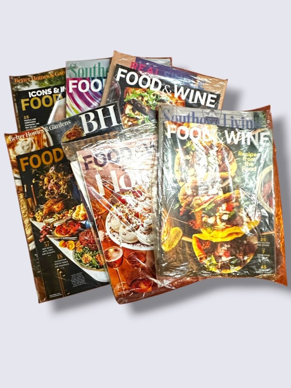 Food & Wine & Better Homes Magazine Bundle  Recipes Travel & Wine Pairing  2023